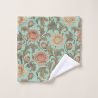 Vintage Botanical Rose ウォッシュタオル