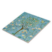 Vintage Botanical Tree of Life with Birds タイル (側面)
