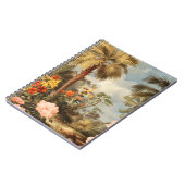 Vintage Botanical Tropical Palms ノートブック (左側)