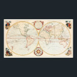 Vintage Bowles Pocket Map Of The World ポスター<br><div class="desc">Bowles's new pocket map of the world: laid down from the latest observations and comprehending the new discoveries to the present time, particularly those lately made in the southern seas by Bowles Carington. Original from The Beinecke Rare Book & Manuscript Library. A great piece of history that can be displayed...</div>