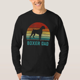 Vintage Boxer Dad  Dog Tシャツ