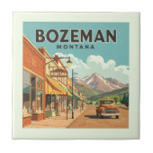 Vintage Bozeman Montana タイル (正面)