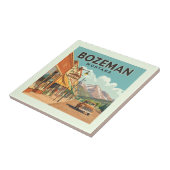 Vintage Bozeman Montana タイル (側面)