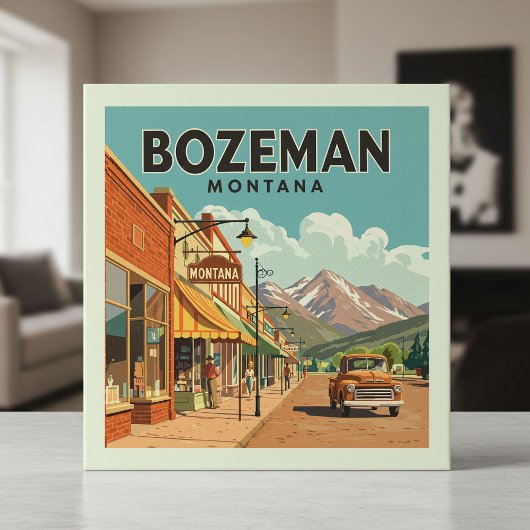 Vintage Bozeman Montana タイル