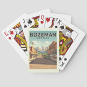 Vintage Bozeman Montana トランプ (裏面)