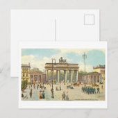 Vintage Brandenburg Gate Berlin Germany ポストカード (正面/裏面)