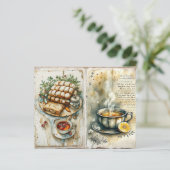 Vintage Breakfast Scrapbook Paper (スタンド正面)