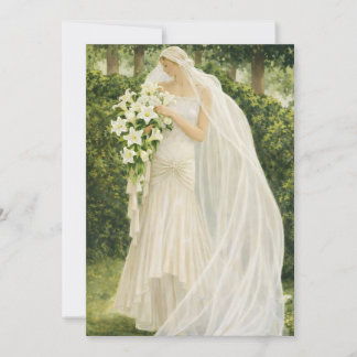 Vintage Bridal Shower Invitation 招待状