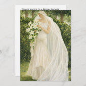 Vintage Bridal Shower Invitation 招待状 (正面/裏面)