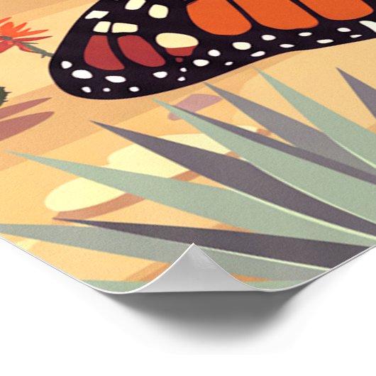 Vintage Brownsville Texas ポスター (角)