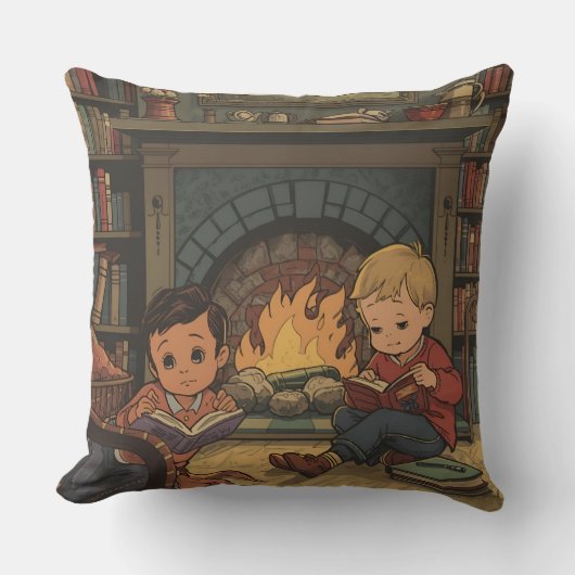 Vintage Buddy クッション (正面)