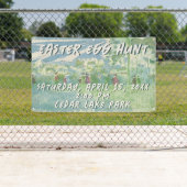 Vintage Bunny Easter Egg Hunt Banner 横断幕 (インサイチュ)