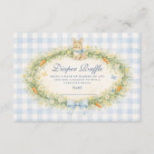 Vintage Bunny Garden Diapper Raffle エンクロージャーカード (正面)