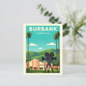 Vintage Burbank California ポストカード (スタンド正面)