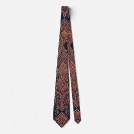 Vintage Burgundy Paisley Tie ネクタイ