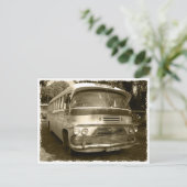 Vintage Bus at Malta ポストカード (スタンド正面)