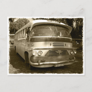Vintage Bus at Malta ポストカード