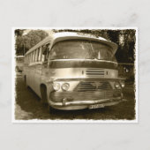 Vintage Bus at Malta ポストカード (正面)