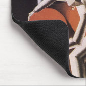 Vintage Business, Art Deco Fabrics and Textiles マウスパッド (コーナー)