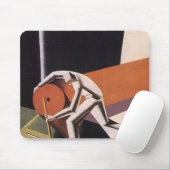 Vintage Business, Art Deco Fabrics and Textiles マウスパッド (マウス)