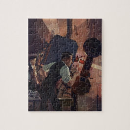 Vintage Business, Movie Theater Projectionist ジグソーパズル