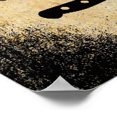 vintage butcher shop poster knives ポスター (角)