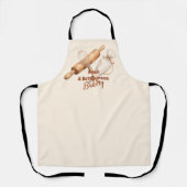 Vintage Buttercream Bakery Branding エプロン (正面)