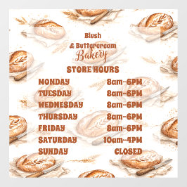 Vintage Buttercream Bakery Business ウィンドウサイン