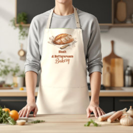 Vintage Buttercream Bakery Business エプロン