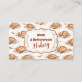 Vintage Buttercream Bakery Business 名刺 (正面)