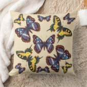 Vintage Butterflies クッション (ブランケット)