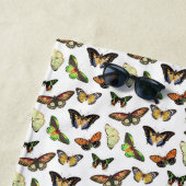 Vintage Butterflies ビーチタオル (インサイチュ)