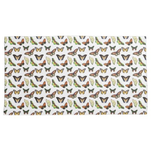 Vintage Butterflies 枕カバー (正面右)