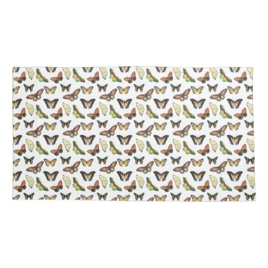 Vintage Butterflies 枕カバー (裏面-左)