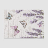 Vintage Butterfly Ephemera 薄葉紙 (正面)