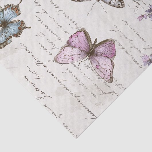 Vintage Butterfly Ephemera 薄葉紙 (詳細)