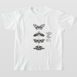 Vintage Butterfly Graphic T-Shirt for teen girl Tシャツ