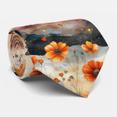 Vintage Butterfly Wildflower (6) ネクタイ (ロール)