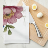 Vintage Cabbage Rose Elegance  Kitchen Towels キッチンタオル (四つ折り)