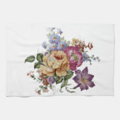 Vintage Cabbage Rose Elegance  Kitchen Towels キッチンタオル (横)