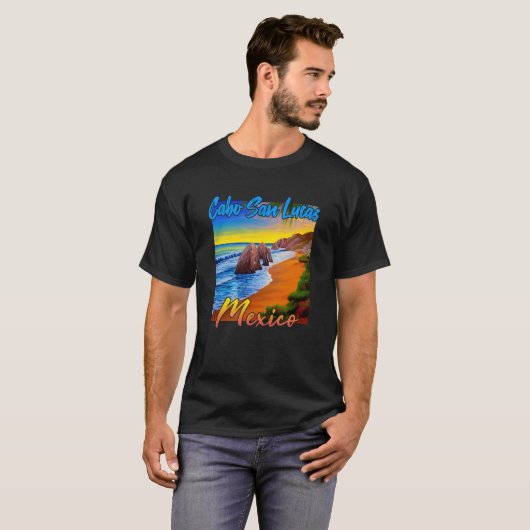 Vintage Cabo San Lucas Tシャツ (正面フル)
