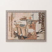 Vintage Cadbury's Cocoa Advertisement ジグソーパズル (横)