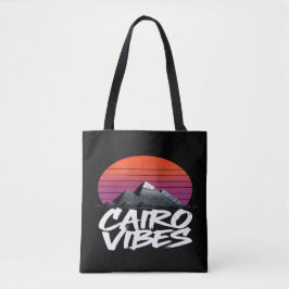 Vintage Cairo Vibes | エジプトのストリートスタイル & トラベル トートバッグ