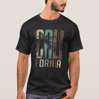 Vintage California beach summer retro surf vintage Tシャツ