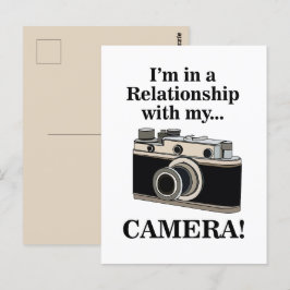 Vintage Camera Funny Photographer  ポストカード