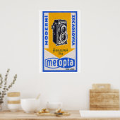 Vintage Camera - Matchbox Print - Czech Wall Art ポスター (キッチン)