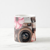 Vintage Camera Mug - Photography Lover Retro Gift コーヒーマグカップ (中央)