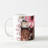 Vintage Camera Mug - Photography Lover Retro Gift コーヒーマグカップ (左)