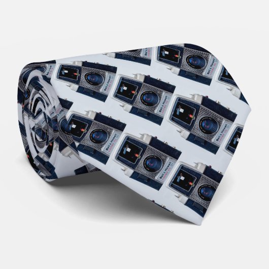 "Vintage Camera" Tie ネクタイ (ロール)