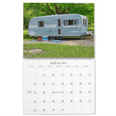 Vintage Campers and Retro Caravan Travel カレンダー (3月 2027)